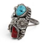  Preview image for A Navajo Sterling Silver, Turquoise, And 