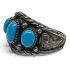  Preview image for A Navajo Sterling Silver And Turquoise 