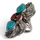  Preview image for A Navajo Sterling Silver, Turquoise, And 