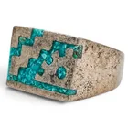  Preview image for A Mexican Sterling Silver And Turquoise 