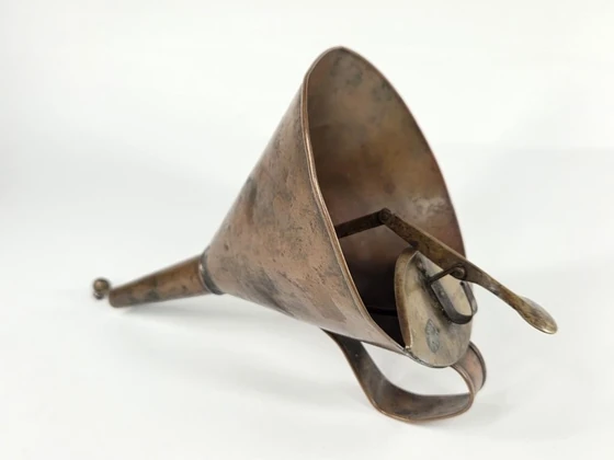 Lot# 2 - ANTIQUE COPPER FUNNEL