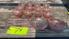  Preview image for Lot# 74 - Pink depression, glassware -ca 