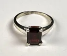  Preview image for EMERALD CUT RHODOLITE GARNET RING, 