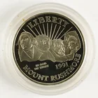  Preview image for 1991 MT. RUSHMORE GEM PROOF HALF DOLLAR 