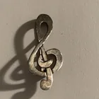  Preview image for VINTAGE STERLING FAR FETCHED MUSIC PIN 