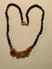  Preview image for VINTAGE CARNELIAN AND ONYX NECKLACE 