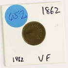  Preview image for 1862 INDIAN CENT 
