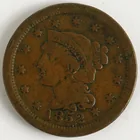  Preview image for 1852 LARGE CENT 