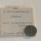  Preview image for 1942-F GERMANY 1 REICHSPFENNIG 