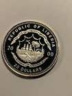  Preview image for 2000 LIBERIA $20 PEARL HARBOR GEM PROOF 