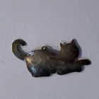  Preview image for VINTAGE ZIRKUS STERLING CAT PENDANT 