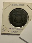  Preview image for 1793 BRITISH HALF PENNY 