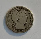  Preview image for 1911-S BARBER HALF DOLLAR 