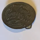  Preview image for VINTAGE COCA COLA BELT BUCKLE 2" BELT 