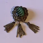  Preview image for VINTAGE ART GLASS PIN 