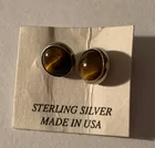  Preview image for VINTAGE STERLING SILVER TIGERS EYE 