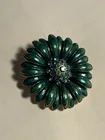  Preview image for VINTAGE MONET RHINESTONE ENAMEL BROOCH 