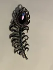 Preview image for VINTAGE RHINESTONE FLORAL BROOCH / PIN 