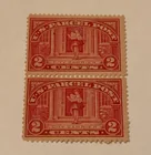  Preview image for 1913 U.S. STAMP #Q2 PAIR N.H. 