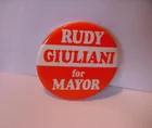  Preview image for RUDY GIULIANI FOR MAYOR BUTTON 