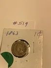  Preview image for 1863 INDIAN CENT 