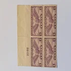 Preview image for U.S. STAMP #C12 PLATE NUMBER BLOCK OF 4 