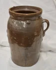  Preview image for leaded glaze crock w/handles 