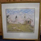  Preview image for signed lighthouse print 
