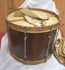  Preview image for WW1 drum w/case sticks strap 