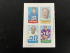  Preview image for 1969 Topps Mini Cards 4-in-1 Inc. Unitas 
