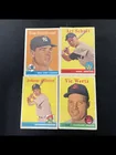  Preview image for (4) 1958 MLB Topps Inc. Tom Sturdivant 