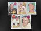  Preview image for (5) 1969 MLB Topps Inc. T. John & J. 