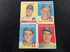 Preview image for (4) 1958 MLB Topps Inc. Lindy McDaniel 