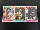  Preview image for (3) 1975-76 NBA/ABA Topps Inc. Artis 