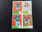  Preview image for (4) 1960 Football Fleer Inc. Ron Burton 