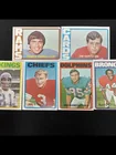  Preview image for (6) 1972 NFL Topps Inc. R. Gabriel & C 