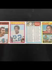  Preview image for (4) 1972 NFL Topps Inc. Bob Hayes & Jim 