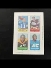  Preview image for 1969 Football Topps Mini Cards 4-in-1 