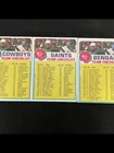 Preview image for (3) Team UM Checklist Topps Bengals, 