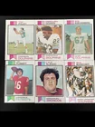  Preview image for (6) 1973 NFL Topps Inc. M. Morris & J. 