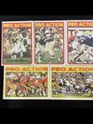  Preview image for (5) 1972 NFL Topps Pro Action Inc. Terry 