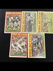  Preview image for (5) 1972 Topps NFL Pro Action Inc. Bob 