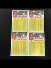  Preview image for (4) 1973 Team UM Checklist Topps Inc. 