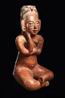  Preview image for Rare Huastec Seated Female Figure, 