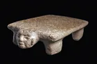  Preview image for Mesoamerican Basalt Metate, Human Head, 