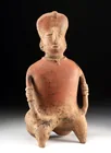  Preview image for Nayarit Seated Figure with Shaman's Horn 