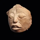  Preview image for Maya Stucco Portrait Head with Traces of 