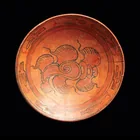  Preview image for Maya Painted Dish, Avian Roundel, 