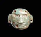  Preview image for Maya Miniature Jade Deity Head Pendant 