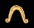  Preview image for Calima Gold Mustache Ornament | Spiral 